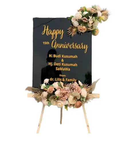 Papan Bunga Akrilik Samatiga