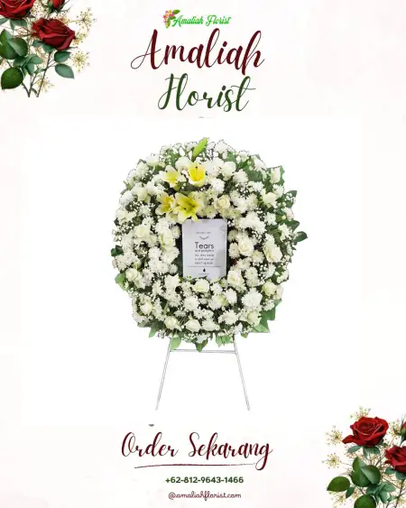 Krans Bunga Duka Samatiga